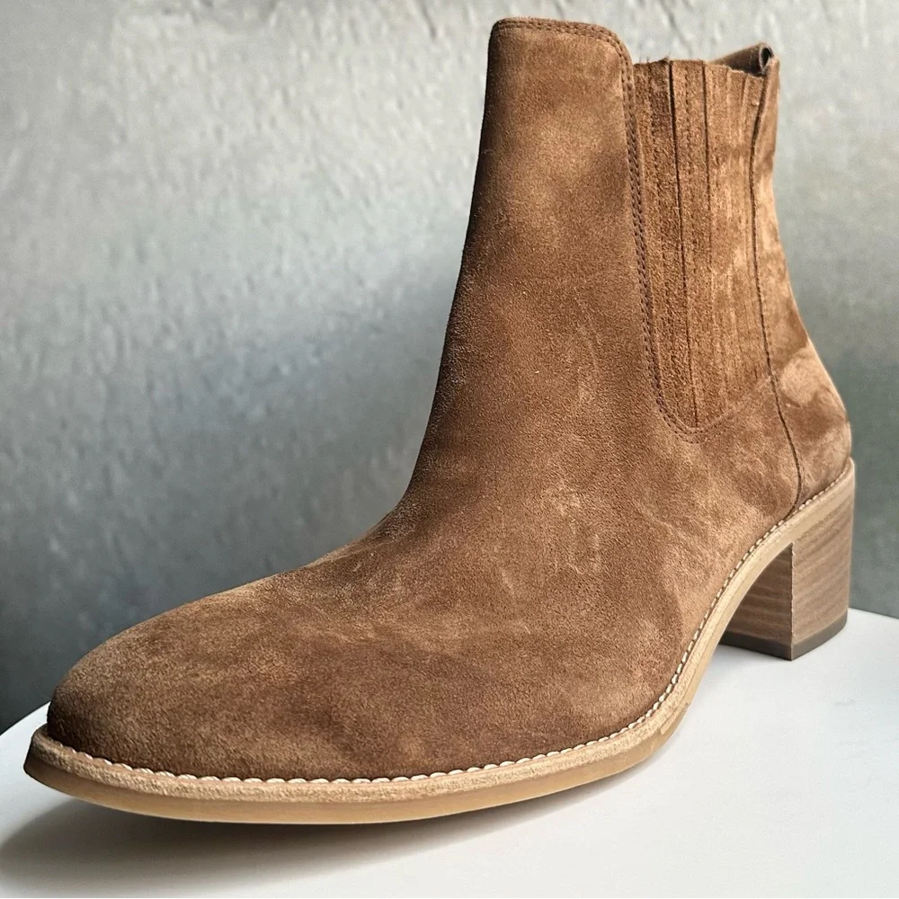 🌸PAUL GREEN🌸 Sante Zip Suede Bootie Size: 7.5UK - Picture 5 of 11